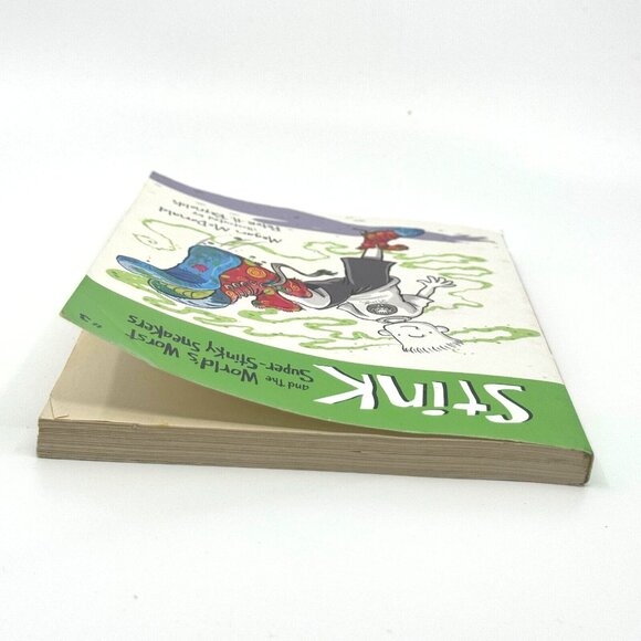 Stink and the Worlds Worst Super-Stinky Sneakers, Paperback by McDonald, Megan - Picture 6 of 8